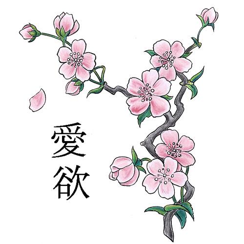 cherry blossom tattoo pictures